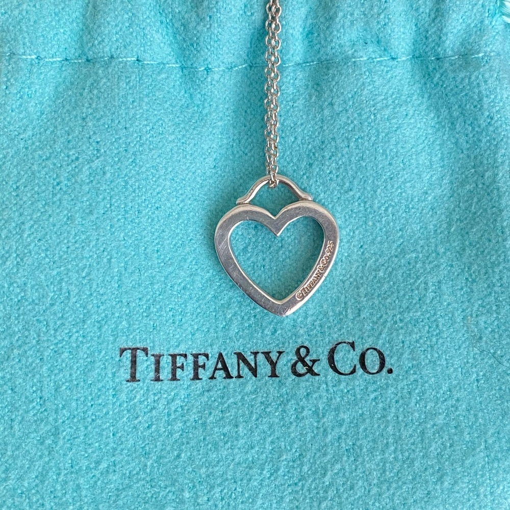Tiffany & Co Open Heart Necklace